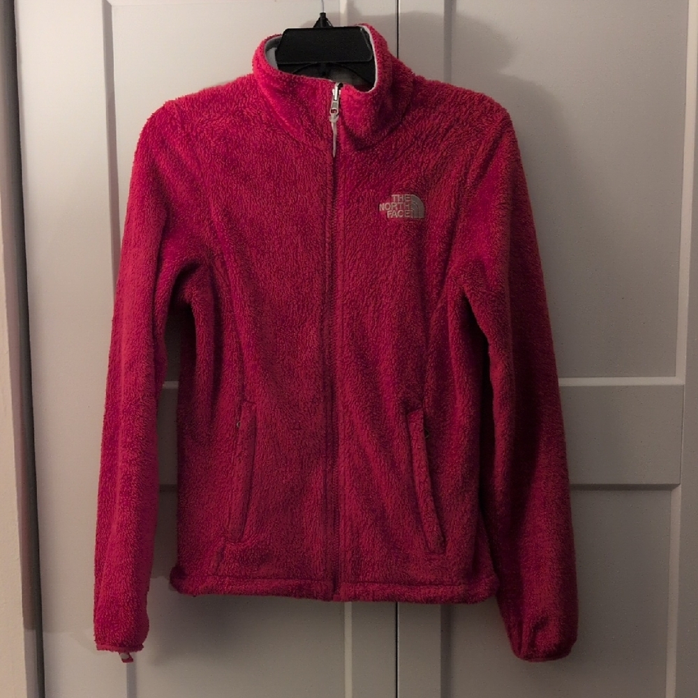 The North Face Vibrant Pink Fleece Jacket
